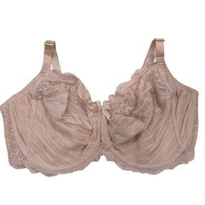 Chantelle Rive Gauche Full Coverage C32810 Lace Underwire Bra 40DDDD NWOT